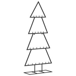 Berkfield Metal Christmas Tree For Decoration Black 125 Cm - thumbnail 5