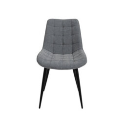 Wyld Haus Bramblewood 4-Seater Marble Effect Dining Set With 4 Grey Chenille Chairs - thumbnail 5