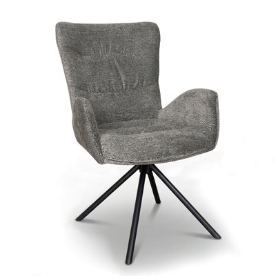 Sonara Modern Swivel Accent Chair Stylish Upholstered Seat Set Of 1 - image 1