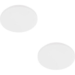 Loops 2 Pack Stylish Modern White Led Ceiling Light For Indoor Spaces - Perfect For Any Room - thumbnail 1