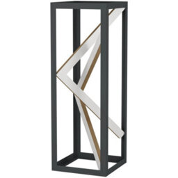 Loops Stylish Modern Black And Gold Table Lamp For Indoor Home Décor - thumbnail 1