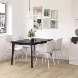 Dorel Home Camelo Resin Chairs In White - 2 Pieces - thumbnail 2