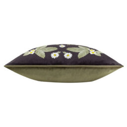 Wylder Braywick Clarence Mirror Printed Velvet Cushion Cover - thumbnail 3