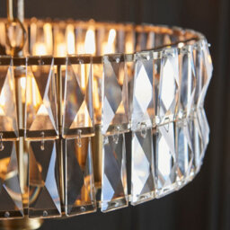 Luminosa Lighting Luminosa Clifton 3 Light Multi Arm Lamp Ceiling Pendant Antique Brass - thumbnail 5