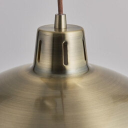 Luminosa Lighting Luminosa Polka Dome Ceiling Pendant Light Antique Brass, E27 - thumbnail 5