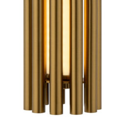 Luminosa Lighting Luminosa Maytoni Sonata Modern Integrated Led Pendant Ceiling Light Brass 3000K - thumbnail 7