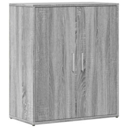 Berkfield Sideboards 2 Pcs Grey Sonoma 60X31X70 Cm Engineered Wood - thumbnail 4