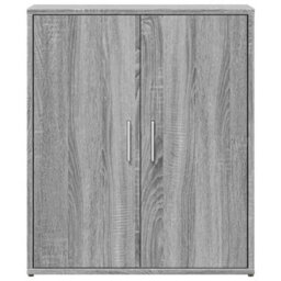 Berkfield Sideboards 2 Pcs Grey Sonoma 60X31X70 Cm Engineered Wood - thumbnail 5