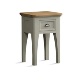 Furniture 48 Ashton Soft Green Painted 1 Drawer Bedside - thumbnail 2