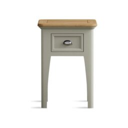 Furniture 48 Ashton Soft Green Painted 1 Drawer Bedside - thumbnail 1