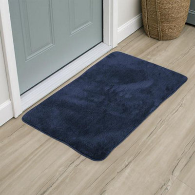 Vinsani Bath Mat 50X80Cm Navy 1010162 - image 1
