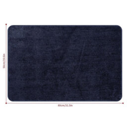 Vinsani Bath Mat 50X80Cm Navy 1010162 - thumbnail 7