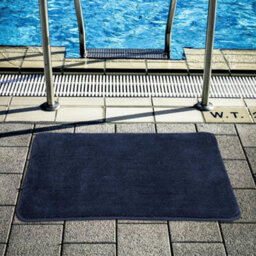 Vinsani Bath Mat 50X80Cm Navy 1010162 - thumbnail 6