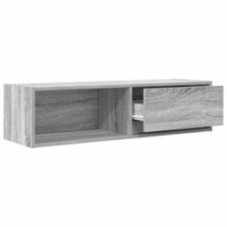 Berkfield Tv Cabinet Grey Sonoma 100X31X25.5 Cm Engineered Wood - thumbnail 5