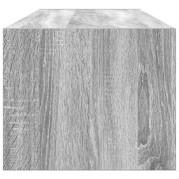 Berkfield Tv Cabinet Grey Sonoma 100X31X25.5 Cm Engineered Wood - thumbnail 7
