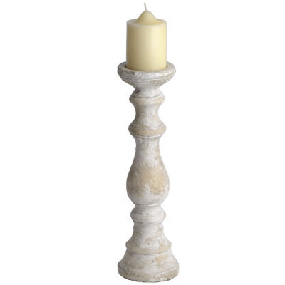 Hill Interiors Uk Homeliving Large Stone Candle Holder - image 1