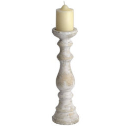 Hill Interiors Uk Homeliving Large Stone Candle Holder - thumbnail 1