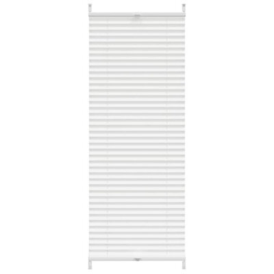 Berkfield Modern Plisse Blind 60X100Cm White Pleated Blind - image 1