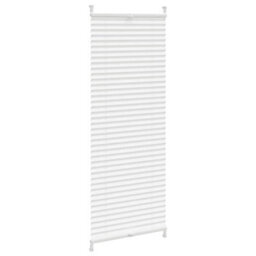 Berkfield Modern Plisse Blind 60X100Cm White Pleated Blind - thumbnail 3