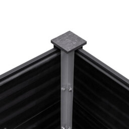 Berkfield Garden Raised Bed 250X50X54 Cm Wpc Grey - thumbnail 5