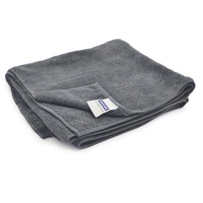 Ancol Super Absorbent Woven Microfibre Blue Towel Pet Bathing Grooming Accessory, 100 X 50 Cm