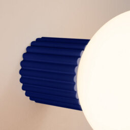Sollux Lighting Halo Aluminum/glass Ultramarine 1 Lights Modern Wall Light - thumbnail 3