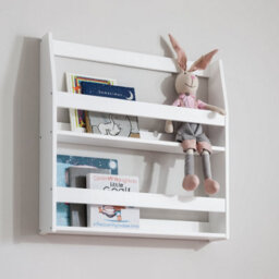 Nöa & Nani Noa & Nani Display 2 Shelf Bookcase Wall Mounted In Classic White Hakan - thumbnail 1