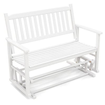 2-Person Garden Patio Glider Loveseat Chair - image 1
