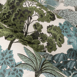 Wylder Woodlands Floral Jacquard Room Darkening Eyelet Curtain Pair Green (W)168Cm X (D)183Cm - thumbnail 6