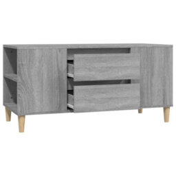 Walplus Tv Cabinet Grey Sonoma 102X44.5X50 Cm Engineered Wood - thumbnail 6