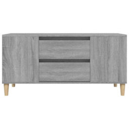 Walplus Tv Cabinet Grey Sonoma 102X44.5X50 Cm Engineered Wood - thumbnail 7
