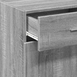 Berkfield Sideboard Grey Sonoma 50X42.5X93 Cm Engineered Wood - thumbnail 9