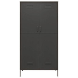 Vidaxl Wardrobe Anthracite 90X50X180 Cm Steel - thumbnail 3