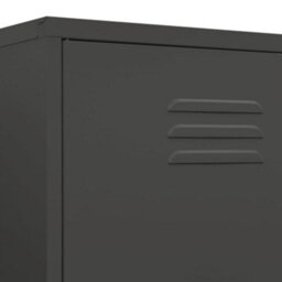 Vidaxl Wardrobe Anthracite 90X50X180 Cm Steel - thumbnail 8