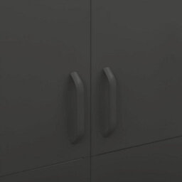 Vidaxl Wardrobe Anthracite 90X50X180 Cm Steel - thumbnail 7