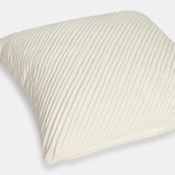 OHS 2 Pack Pleated Velvet Cushion Covers With Invisible Zipper - thumbnail 2