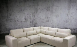 Stratus Interiors Sloane Teddy Boucle Modular Sofa Contemporary Design Custom Configurations - Cream Boucle - 3 And 2 Seater - thumbnail 2