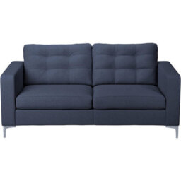 Furnishings For Less UK Hackney Fabric 3 Seater Sofa Sapphire Blue - thumbnail 1