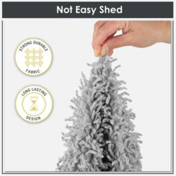 Silver Tumble-Twist Cotton Bath Mat And Pedestal Mat Set, 100% Cotton, 2 Piece, 80X50Cm And 50X40Cm - thumbnail 6