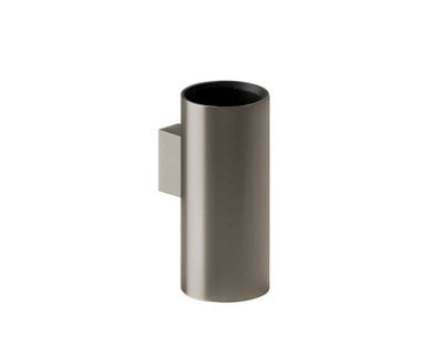 Cosmic Wall Mounted Toothbrush Holder, Matt Chrome, Stainless Steel, Architect S+ Collection - image 1