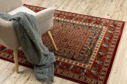 RugsX Wool Carpet Kashqai 4301 300 Oriental, Frame Terracotta / Green   160X240 Cm - thumbnail 5