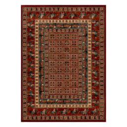 RugsX Wool Carpet Kashqai 4301 300 Oriental, Frame Terracotta / Green   160X240 Cm - thumbnail 2