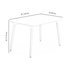 Life Interiors Lucia Halo Dining Set, A Table And Chairs Set Of 4, White/pink - thumbnail 7