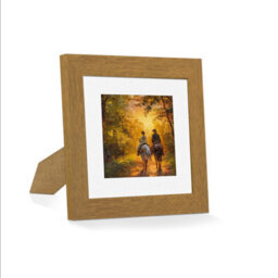 Ak Frames Oak 8X8 Frame With 5X5 Mount And Perspex Front - thumbnail 2