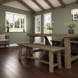 Fwstyle 1.4M Solid Pine Dining Bench - thumbnail 1