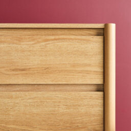 Sweeek - Wood Decor Chest With 6 Drawers Natural 120X42X78 Cm - Harmony - thumbnail 6
