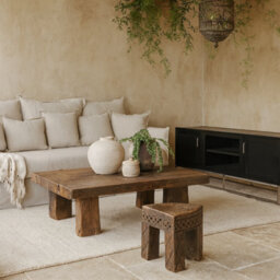 Wyld Haus Recife 2-Door Tv Unit In Black Charcoal Shagreen By - thumbnail 2
