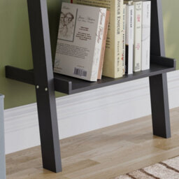 Lassic Vida Designs York Black 5 Tier Ladder Bookcase Freestanding Open Shelf (H)1890mm (W)560mm (D)325mm - thumbnail 6