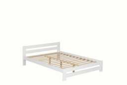 Amani Solid Pine Wood Xiamen Bed Frame (Mattress/drawers Not Included) - 4Ft Small Double White - thumbnail 6