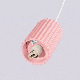 Sollux Lighting Halo Aluminum/glass Pink 1 Lights Modern Pendant Lamps - thumbnail 9